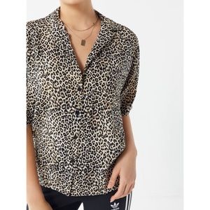 Motel Leopard Print shirt Urban Outfitters